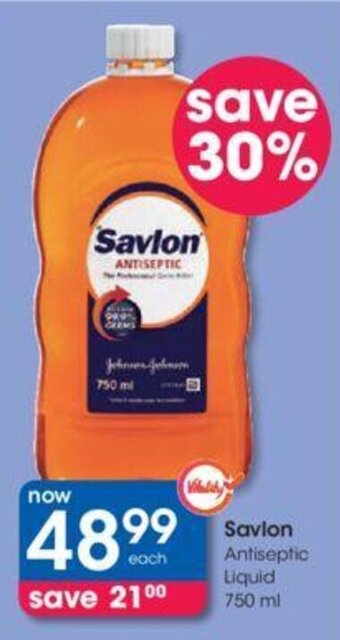 Savlon Antiseptic Liquid 750ml