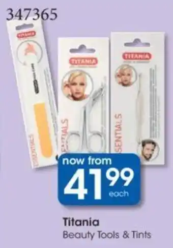 Titania Beauty Tools & Tints