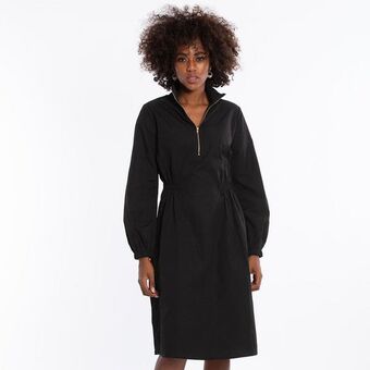 High neck dress