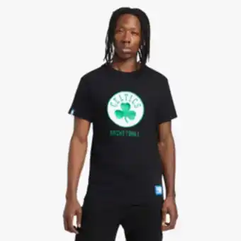 Sportscene Nba men's boston celtic black t-shirt offer