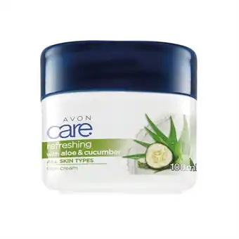 AVON Avon care aloe & cucumber face cream 100ml offer