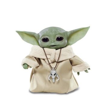 Toy Kingdom The child yoda animatronic figure offer
