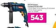 Game Ryobi 650w impact corded drill pd-650 offer