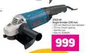 Game Ryobi 2000w angle grinder 230mm offer