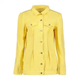 The FIX Women's yellow denim jacket offer