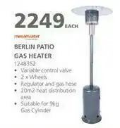 Megamaster Berlin Patio Gas Heater