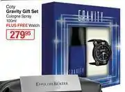 Dis-Chem Coty Gravity Gift Set (Cologne Spray 100ml Plus Free Watch) offer