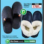 Dis-Chem Gear Men's Slippers Assorted-Per Pair offer