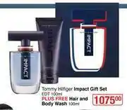 Dis-Chem Tommy Hilfiger Impact Gift Set (EDT 100ml Plus Free Hair And Body Wash 100ml) offer