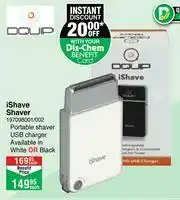 Dis-Chem Dquip iShave Shaver-Each offer