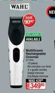 Dis-Chem Wahl Multigroom Rechargeable Groomer offer