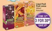Dis-Chem Liqui Fruit Fruit Juice Assorted-For 1 x 250ml offer