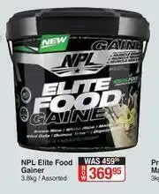 Dis-Chem NPL Elite Food Gainer Assorted-3.8kg offer
