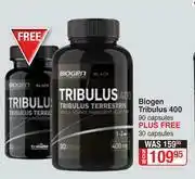 Dis-Chem Biogen Tribulus 400-90 Capsules + 30 Capsules offer