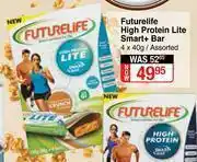 Dis-Chem Futurelife High Protein Lite Smart + Bar Assorted-4 x 40g offer