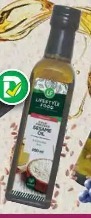 Dis-Chem Lifestyle Food Cold Pressed Sesame Oil-250ml offer