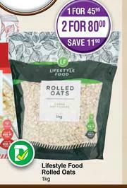 Dis-Chem Lifestyle Food Rolled Oats-For 1 x 1kg offer