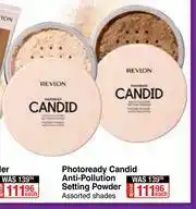 Dis-Chem Revlon Photoready Candid Anti Pollution Setting Powder Assorted Shades-Each offer