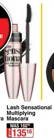 Dis-Chem Maybelline Lash Sensational Multiplying Mascara offer