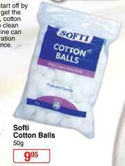 Softi Cotton Balls-50g offer at Dis-Chem