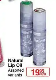 Dis-Chem Beauty Treats Natural Lip Oil Assorted Variants-Each offer