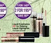 Dis-Chem Palladio Liquid Eyeshadow Or I'm Glowing Liquid Highlighter Assorted Shades-For 1 offer