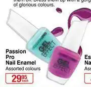 Dis-Chem Passion Pro Nail Enamel Assorted Colours-Each offer