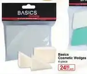 Dis-Chem Basics Cosmetic Wedges 4 Piece-Per Pack offer