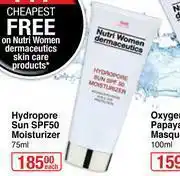 Nutri Women Dermaceutics Hydropore Sun SPF50 Moisturizer-75ml Each
