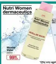 Nutri Women Dermaceutics Micellar Water-250ml Each