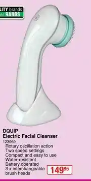Dis-Chem Dquip Electric Facial Cleanser offer