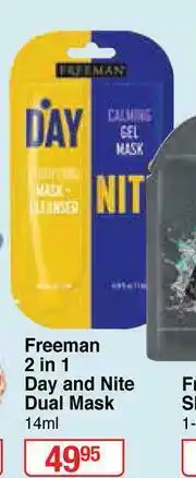 Dis-Chem Freeman 2 In 1 Day & Nite Dual Mask-14ml offer