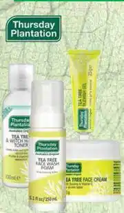 Dis-Chem Thursday Plantation Tea Tree & Witch Hazel Toner-100ml offer