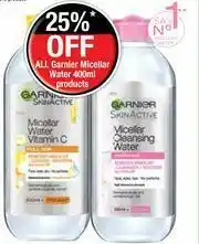Dis-Chem Garnier Micellar Water Vitamin C-400ml offer