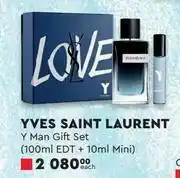 Yves Saint Laurent Y Man Gift Set (100ml EDT + 10ml Mini)-Each