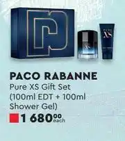 Edgars Paco Rabanne Pure XS Gift Set-Each offer