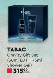 Edgars Tabac Gravity Gift Set offer