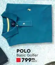 Edgars Polo Basic Golfer-Each offer