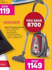 Game Hoover Super 16 Canister Vacuum offer