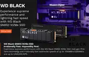 First Shop WD Black SN850 M.2 500GB PCle 4.0 NVMe Internal SSD offer