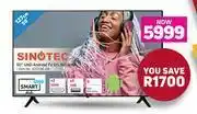 Sinotec 50" UHD Android TV STL-50U20A