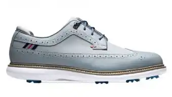 Footjoy traditions wing men’s grey shoe