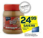 Pick n Pay PnP Peanut Butter (Assorted)-400g Each offer