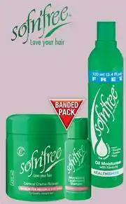 Dis-Chem Sofnfree Cortical Creme Relaxer 450ml + Neutralising Conditioning Shampoo(Regular/Super)50ml-Per PK offer