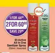 Dis-Chem Ef-Active All In One Sanitizer Spray (Assorted)-250ml offer