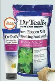 Dis-Chem Dr Teal's Shea Butter & Aloe Vera Foot Cream-227g offer