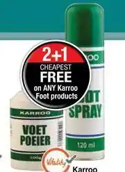 Dis-Chem Karroo Foot Powder-100g Each offer