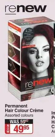 Dis-Chem Renew Permanent Hair Colour Creme offer