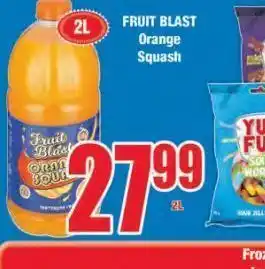 Boxer Fruit blast orange juice offer