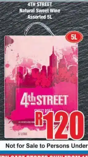 Boxer 4th street rosé wine offer
